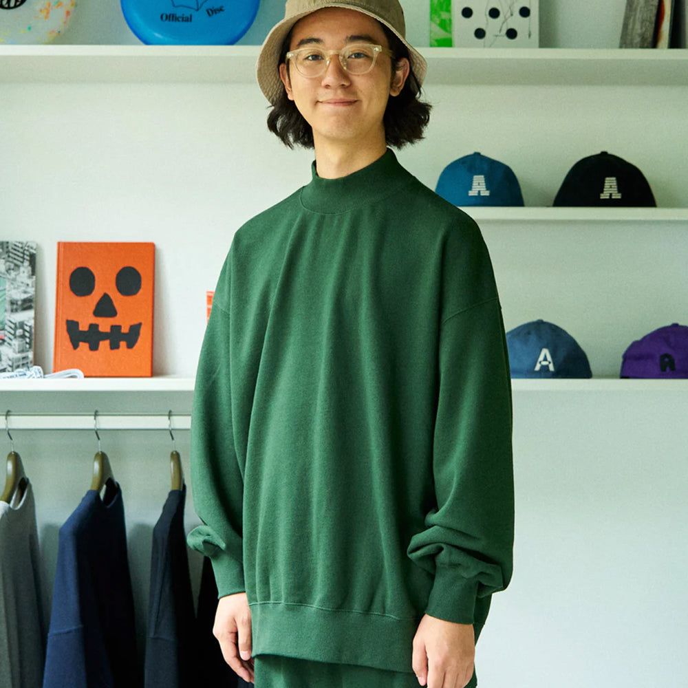 Fresh Service - LIGHT OZ MOCK NECK SWEAT