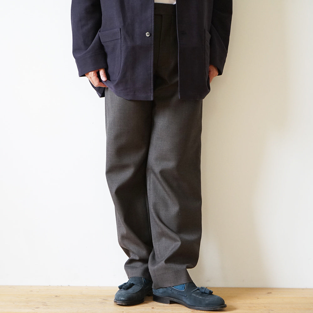 Cale - HARD TWIST WOOL SLACKS