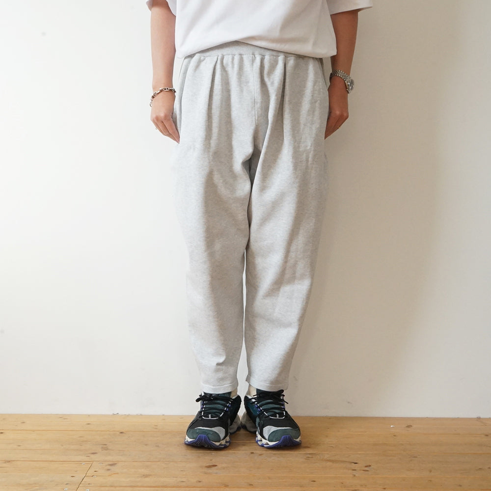 is-ness - KNIT TUCK LONG PANTS