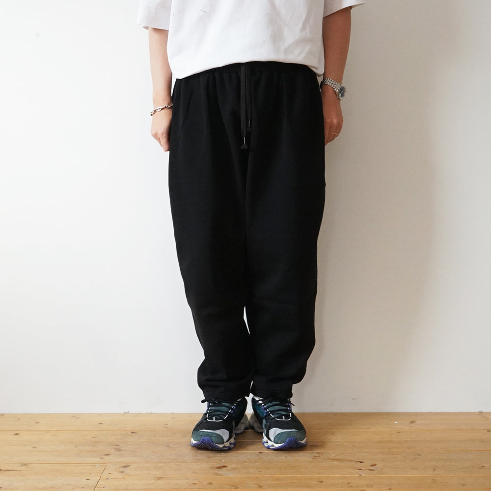 is-ness - KNIT TUCK LONG PANTS
