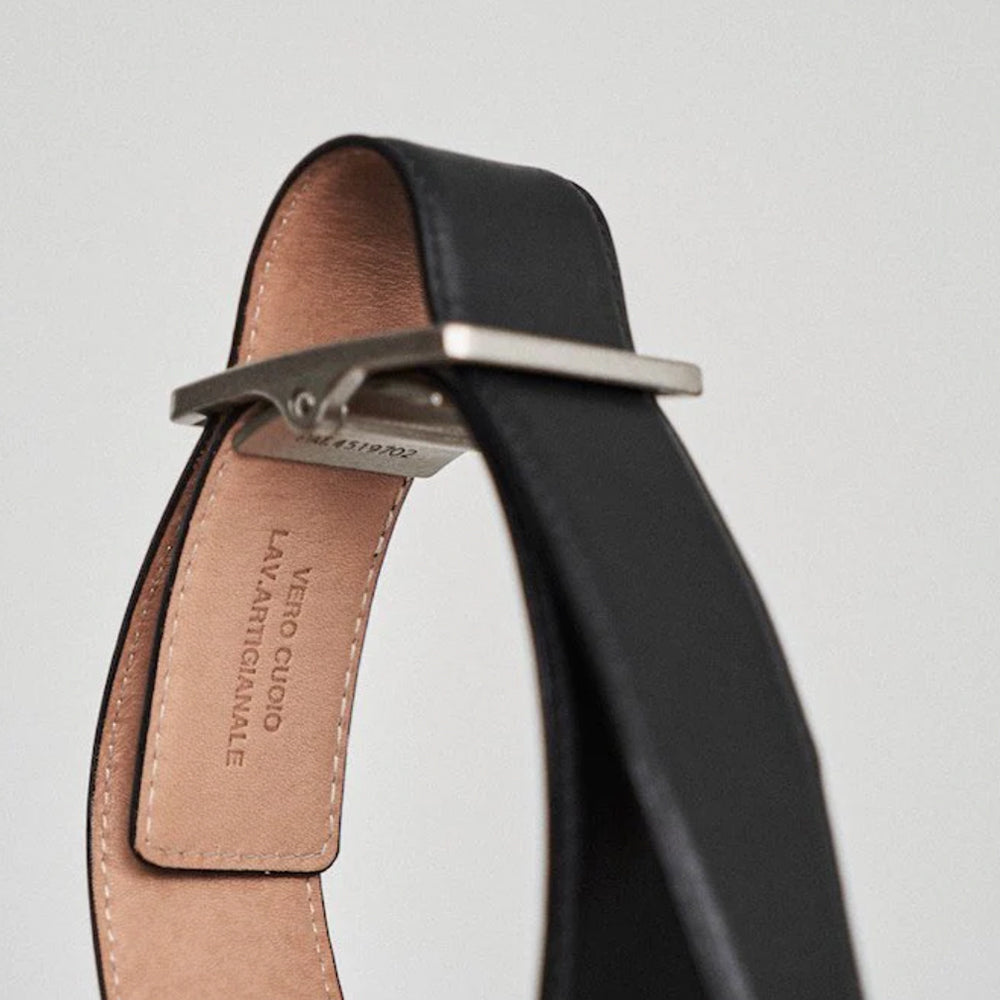 Graphpaper - Graphpaper Holeless Leather Classic Belt
