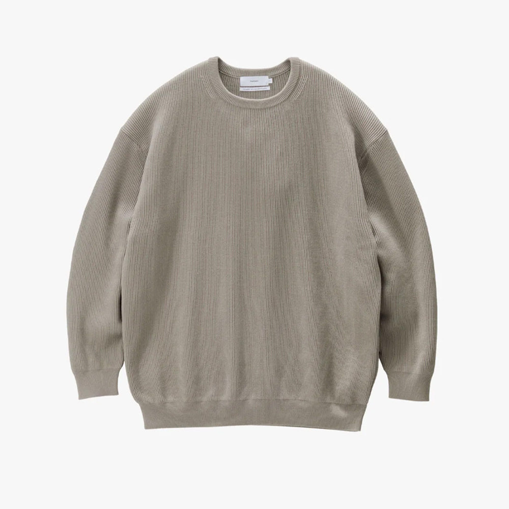 トップス Graphpaper HIGH DENSITY CREW NECK KNIT Graphpaper - High Density Crew Neck Knit (COLLECTION) – IN