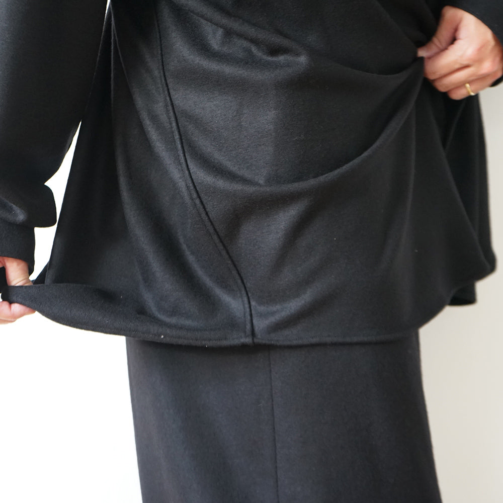 Graphpaper - Wool Smooth Flannel Oversized Regular Collar Shirt