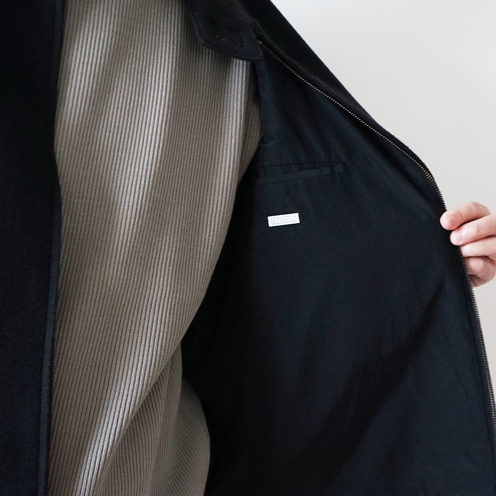 A.PRESSE - Cashmere Silk Double Faced Pile Driving Jacket