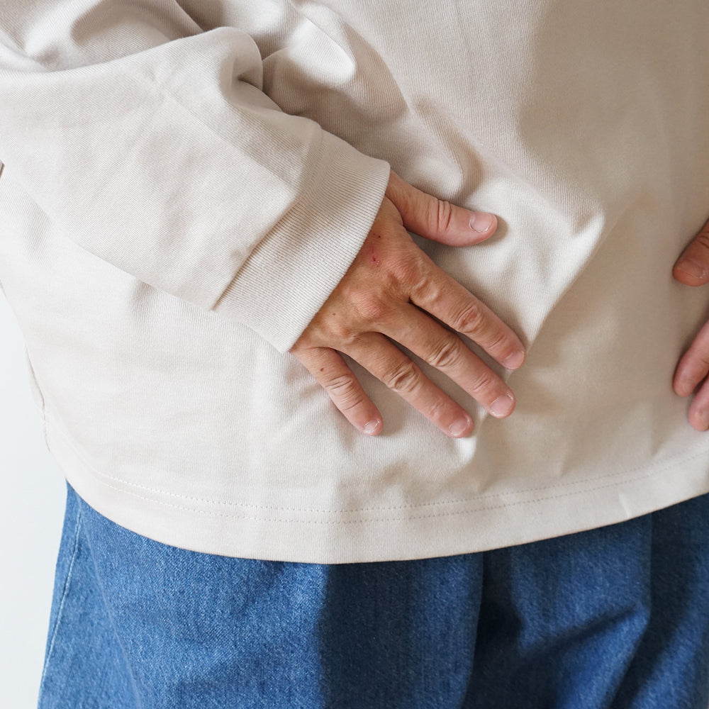 is-ness - LAYERED LONG SLEEVE T-SHIRT