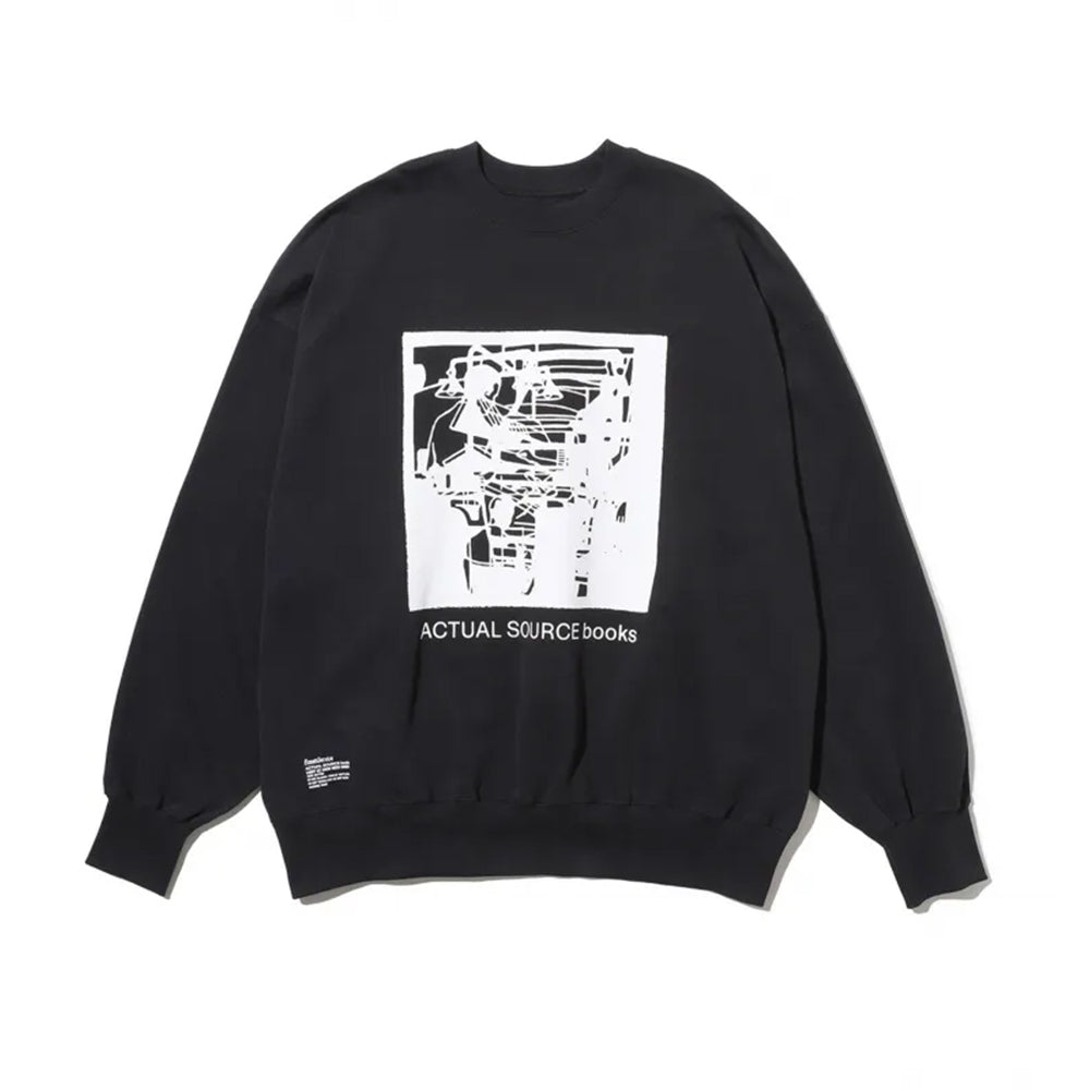 Fresh Service - AS×FS LIGHT OZ CREW NECK SWEAT “LITHOGRAPH” – IN 