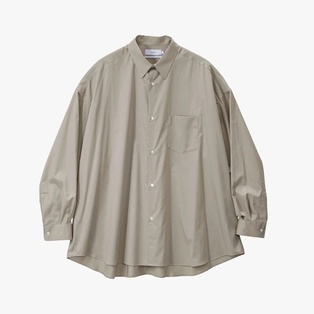 Graphpaper - Silicon Poplin Oversized Regular Collar Shirt – IN MY