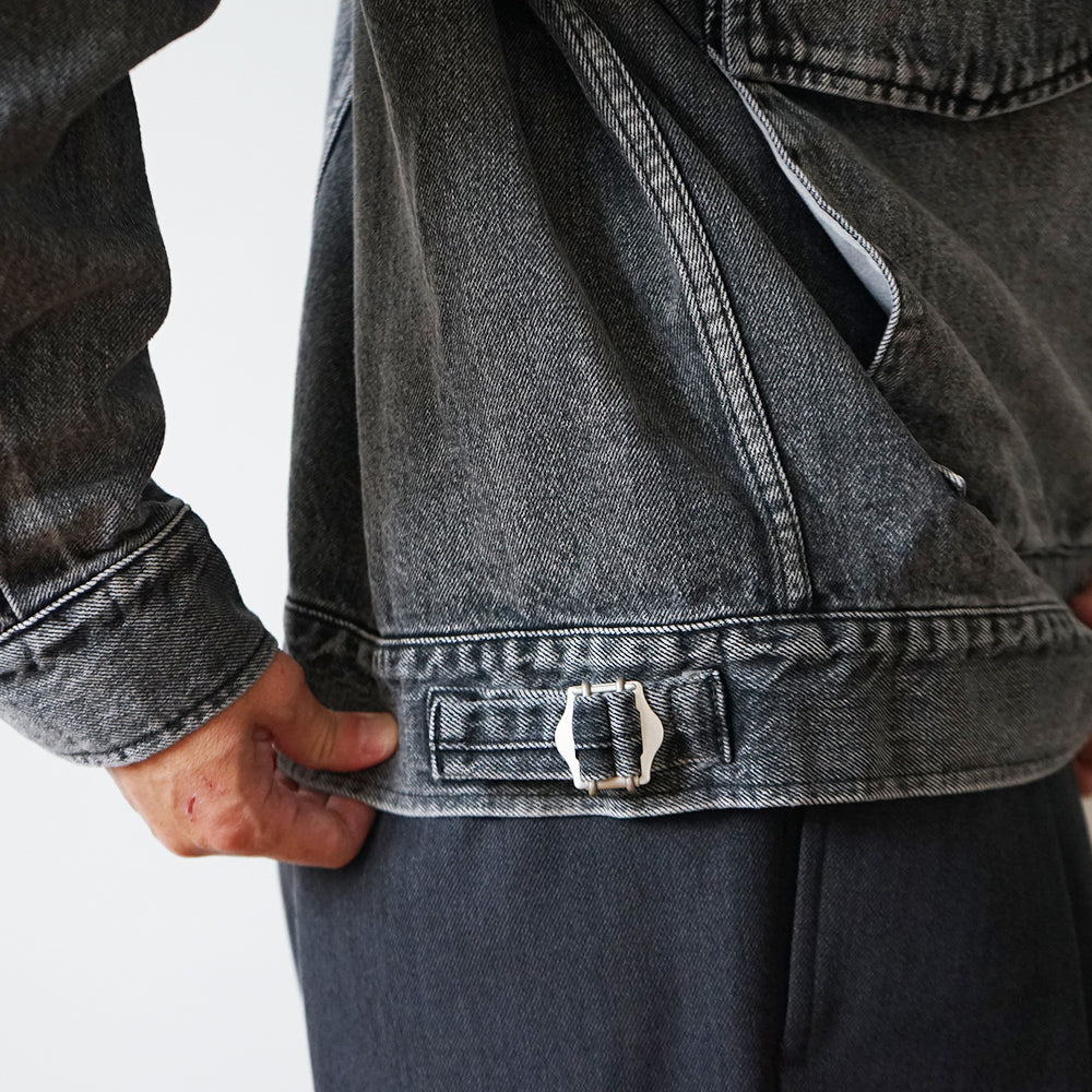 Graphpaper - Selvage Denim Zip Jacket -LIGHT FADE-