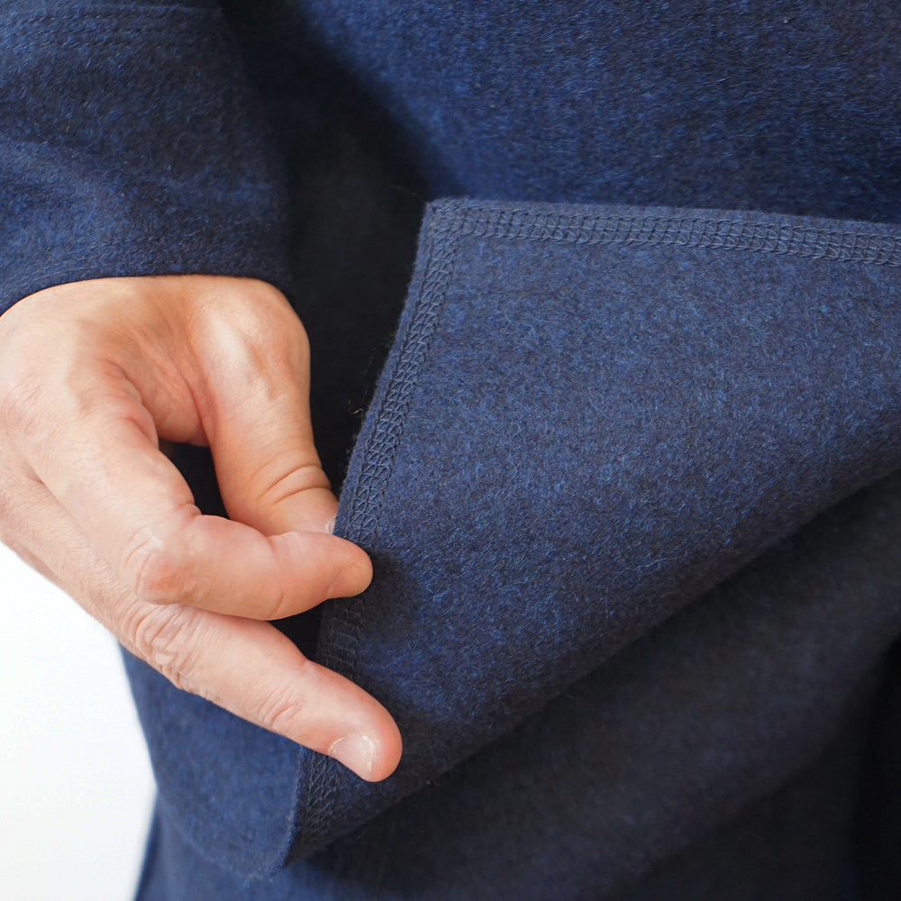 Cale - WOOL FELT REGULAR COLLAR SHIRT