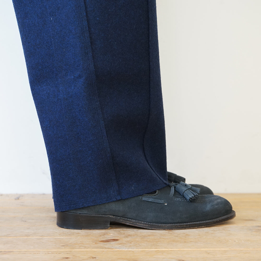 Cale - WOOL FELT EASY PANTS