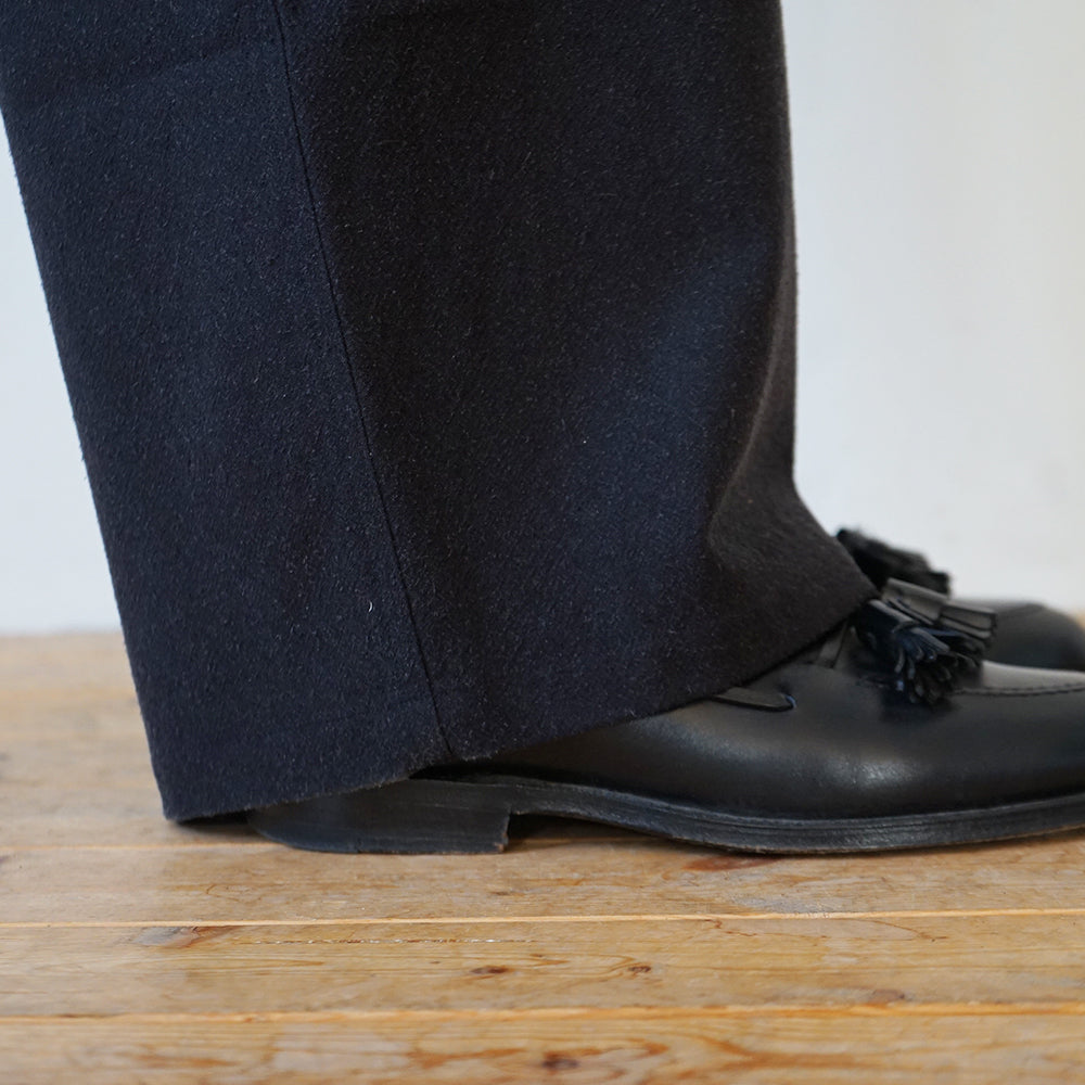 Cale - Silk Wool Nidom Easy Over Pants