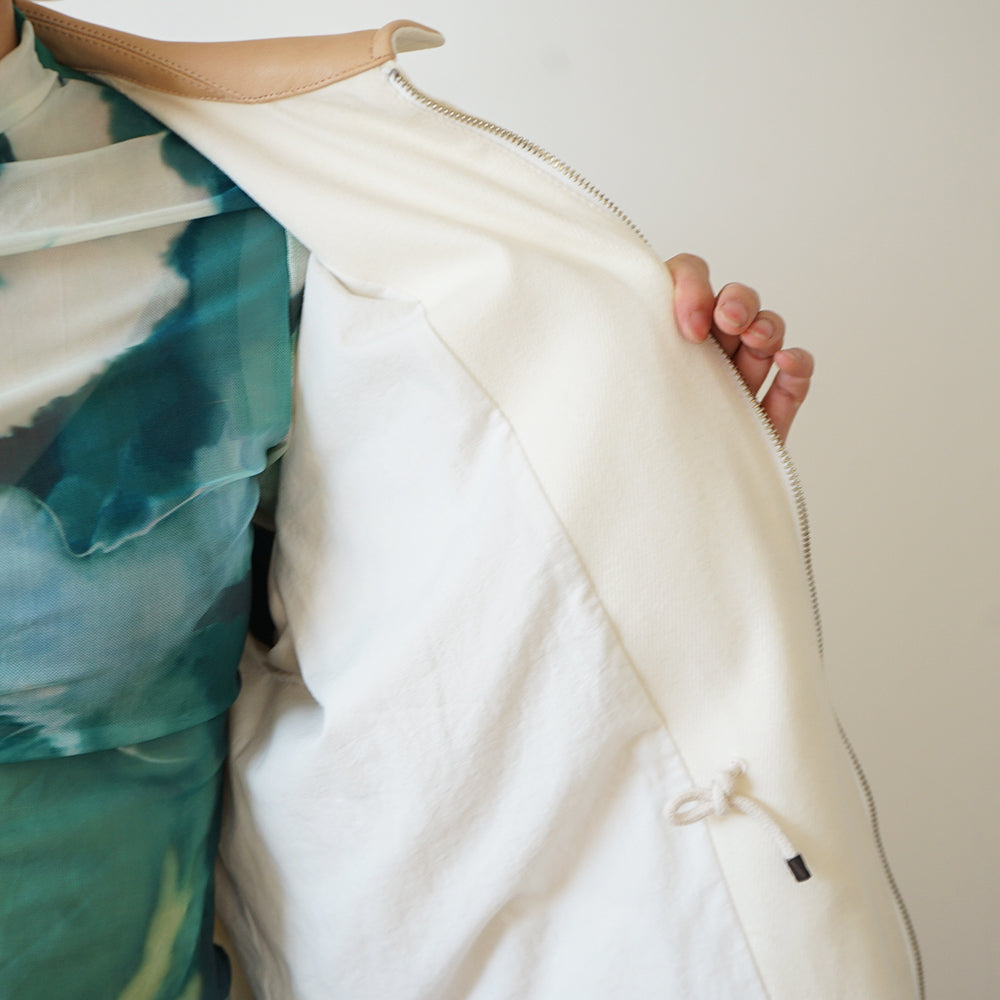 ATON - WOOL COTTON KERSEY HUNTING JACKET