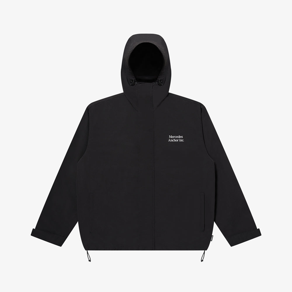 Mercedes Anchor inc. - HOODED NYLON TRACK JACKET – IN MY BOOK STORE