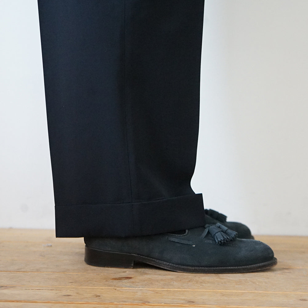 A.PRESSE - Wool Rayon Wide Trousers