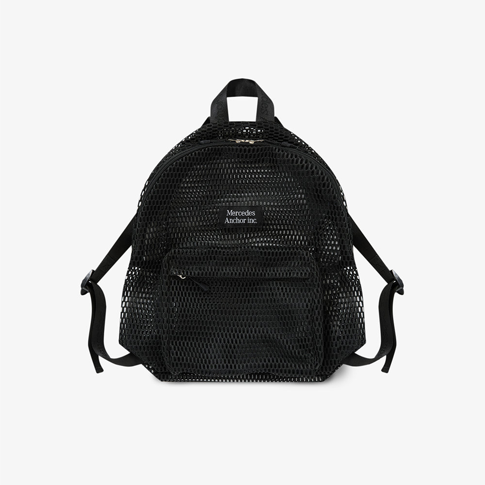 Mercedes Anchor inc. - LOGO TAPED MESH BACKPACK – IN MY BOOK STORE