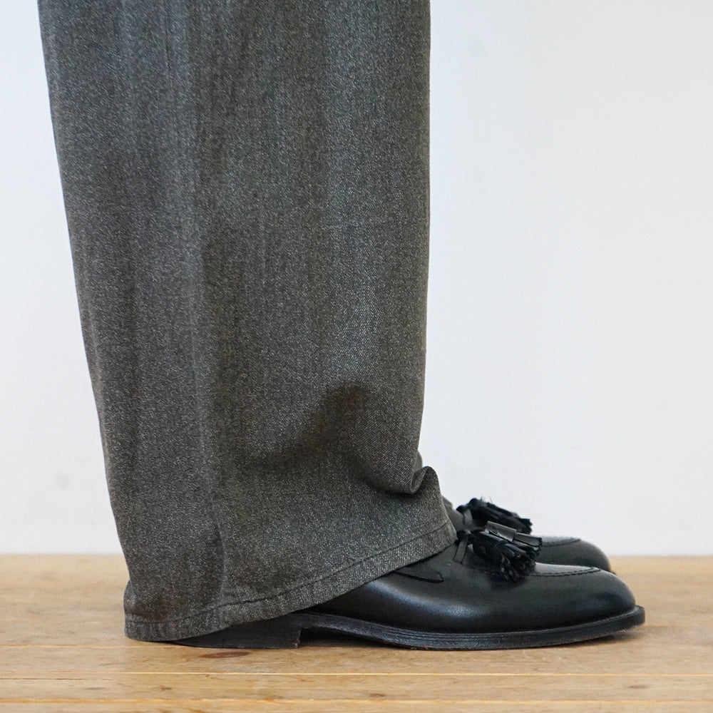 A.PRESSE - Vintage Black Chambray Work Pants