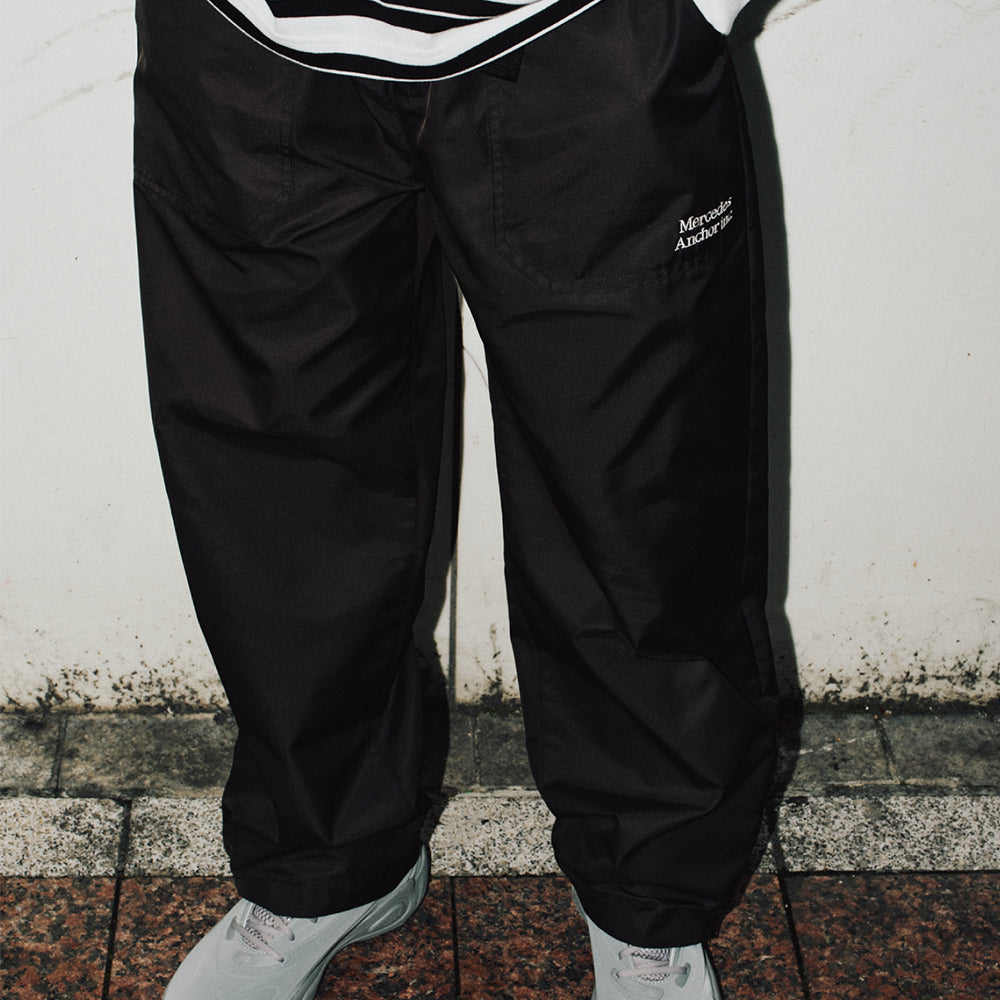 Mercedes Anchor inc. - NYLON BELTED PANTS