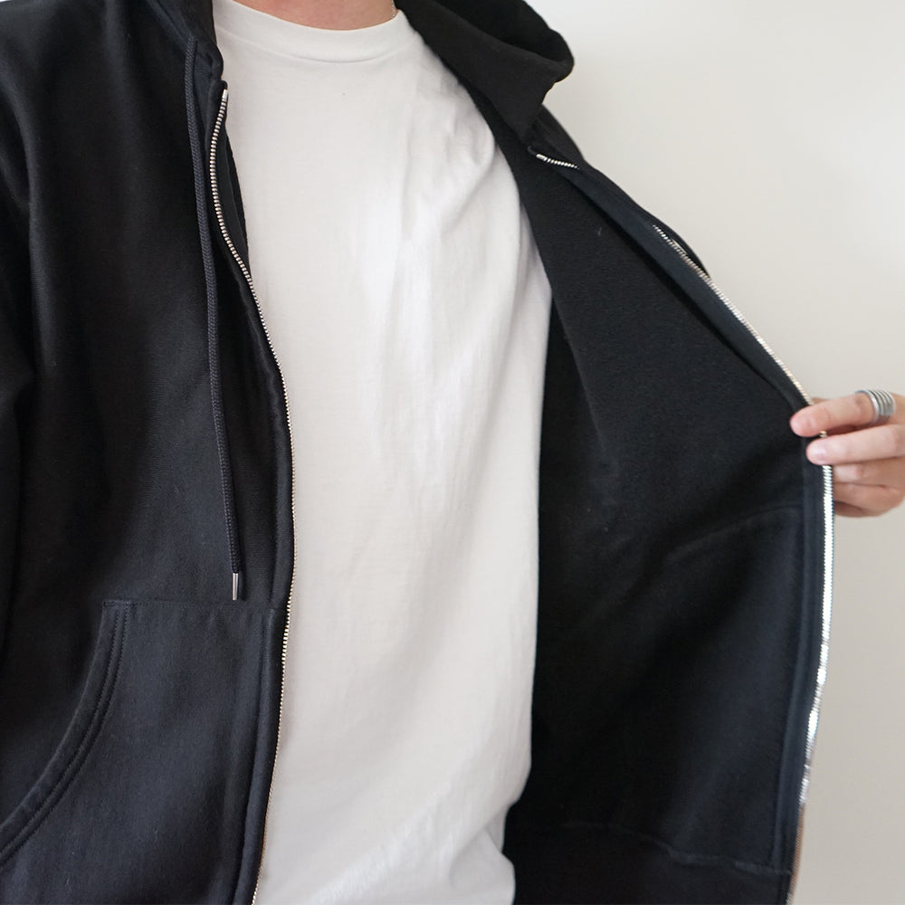 blurhms ROOTSTOCK - Soft&Hard Sweat Hoodie Sweat Zip Wide