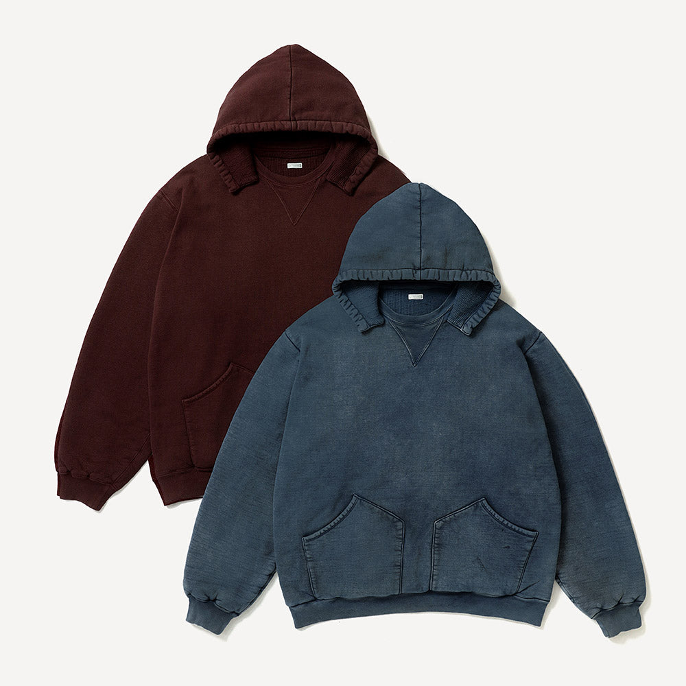 A.PRESSE - Vintage Attached Hood Sweat Parka – IN MY BOOK STORE