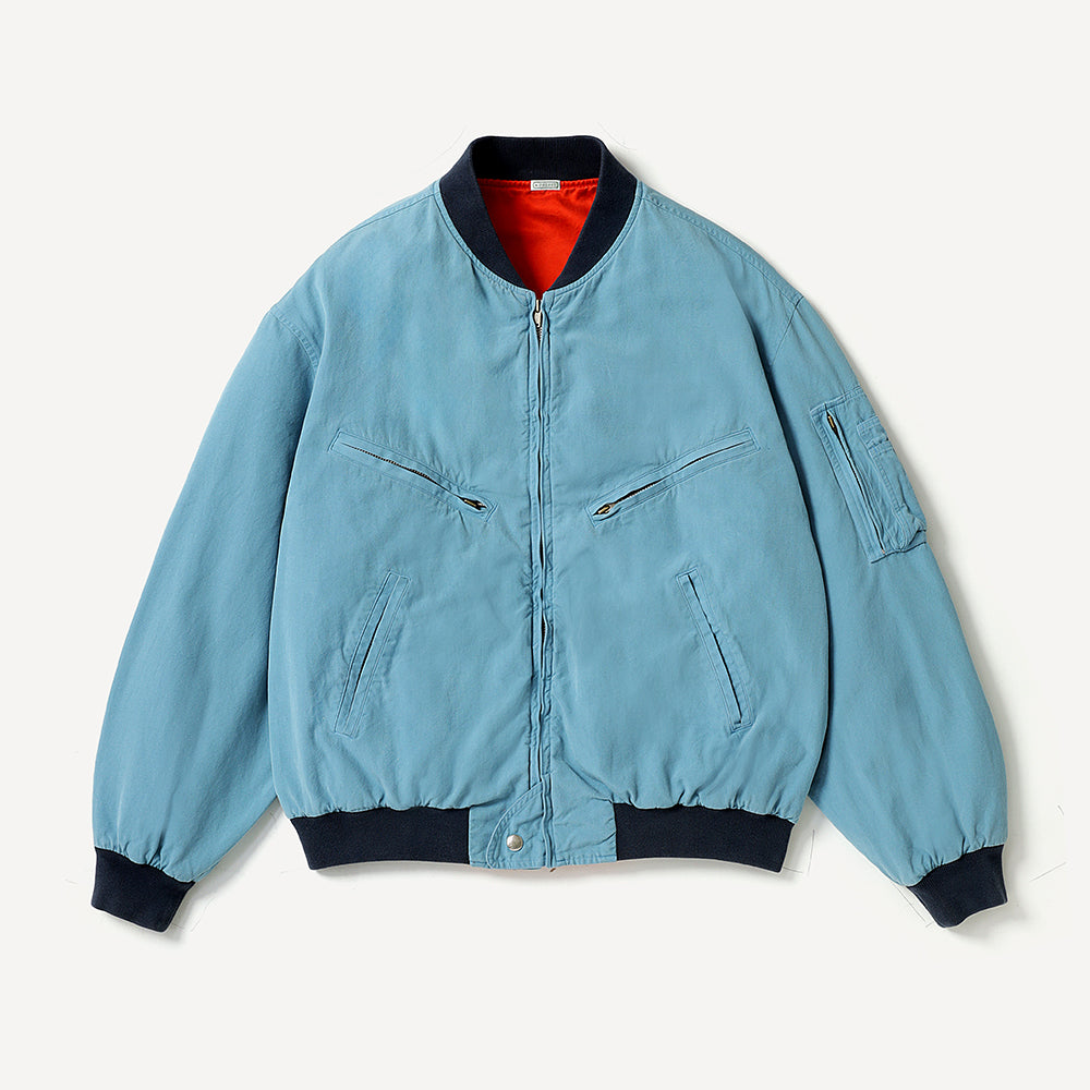 【サイズ4】ヴィンテージ シルクコットン テストパイロット モデル ジャケット A.PRESSE - Vintage Silk Cotton Test Pilot Model Jacket – IN MY