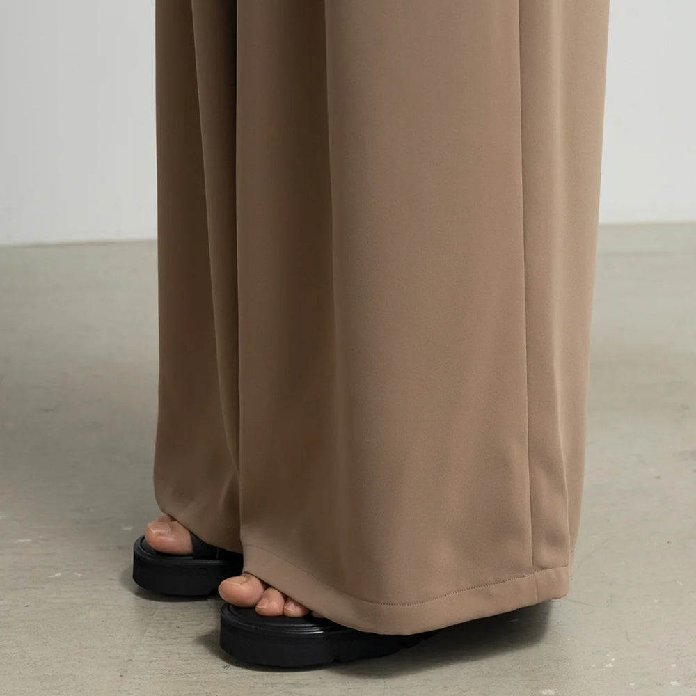 Graphpaper - Satin Easy Wide Pants (COLLECTION)