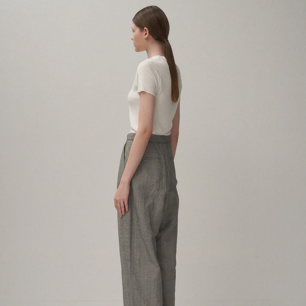 ATON - CIRCULAR RIB PERFECT FIT PULLOVER