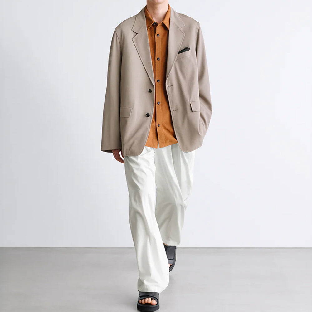 Graphpaper - Silicon Poplin Two Tuck Easy Pants