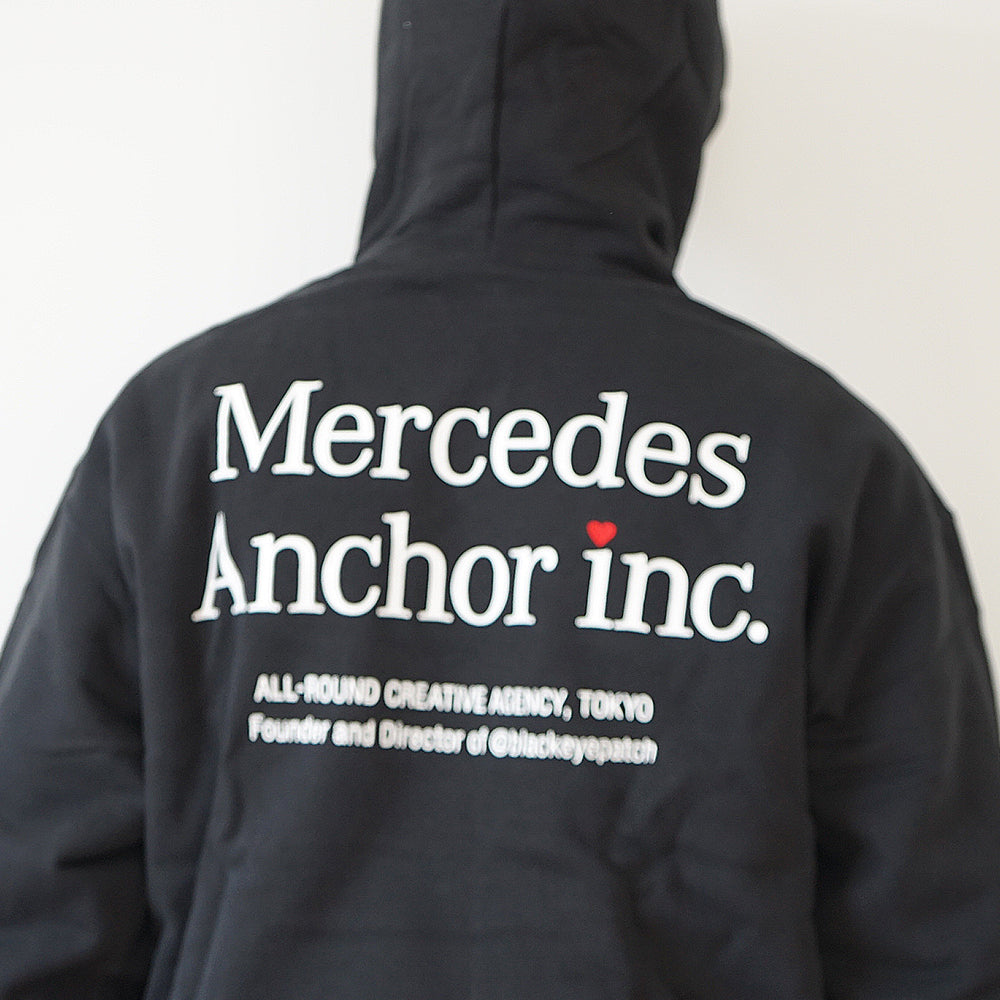 Mercedes Anchor inc. - V-DAY LOGO HOODIE
