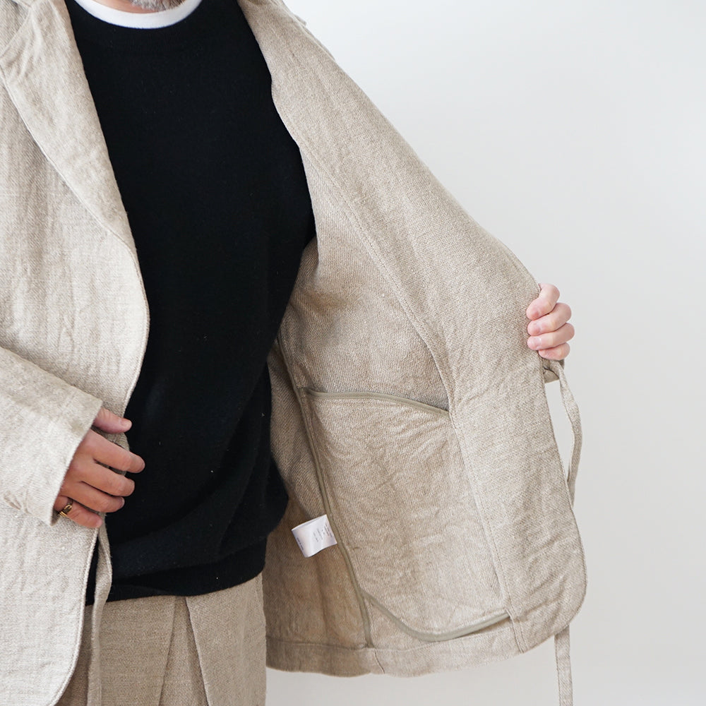 is-ness - Linen Relax Jacket