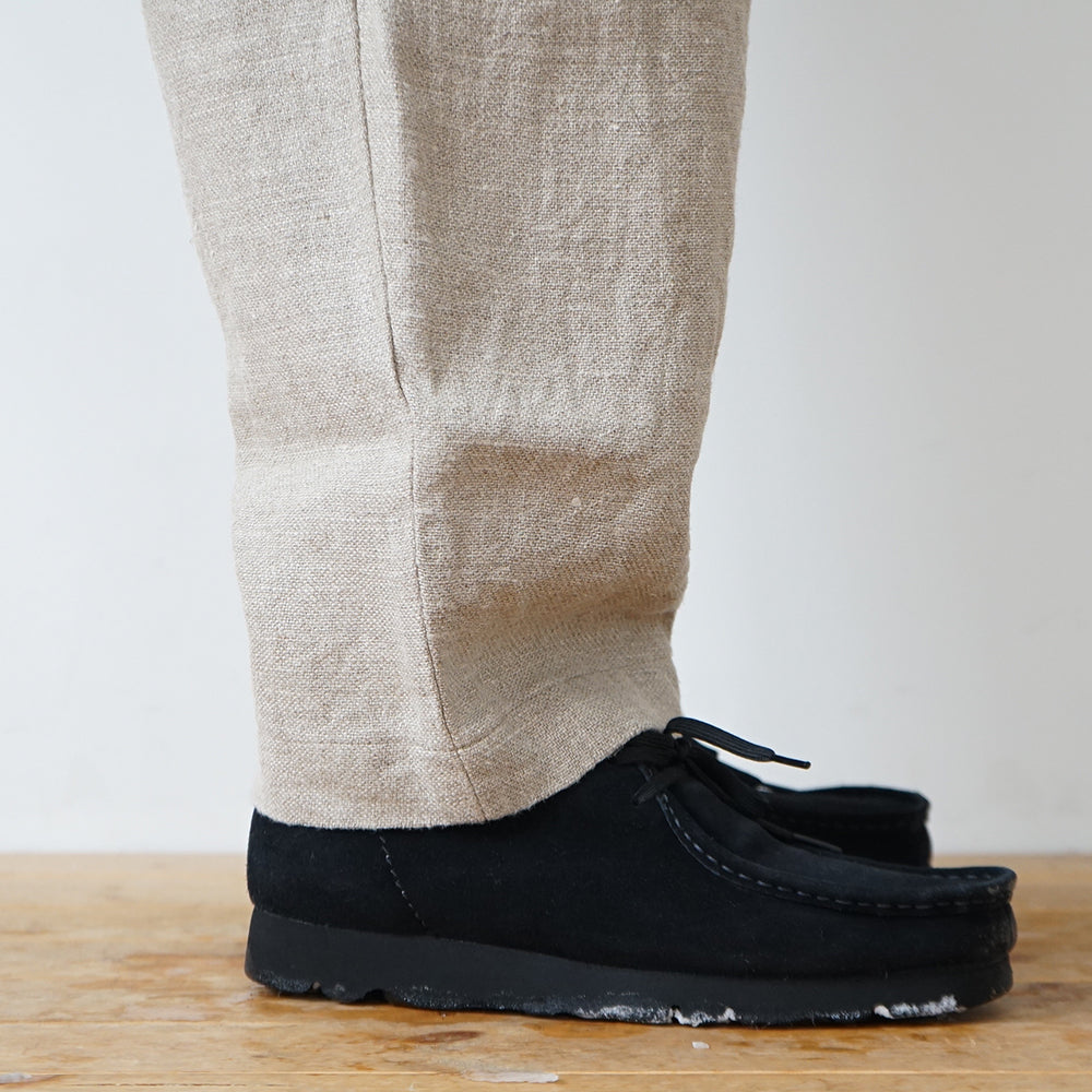 is-ness - Linen Relax Tuck Pants