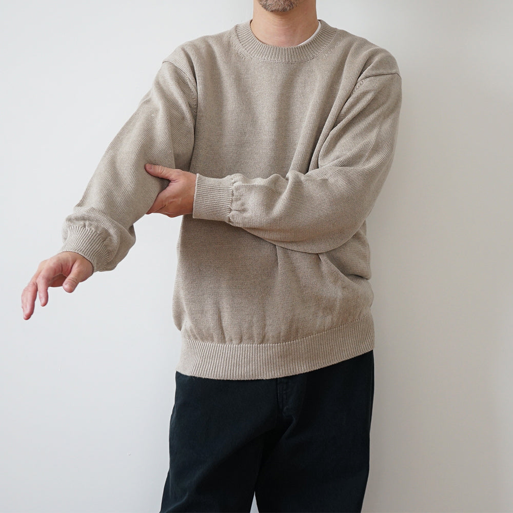BATONER - WASHED HIGH COUNT LINEN CREW NECK – IN MY BOOK STORE