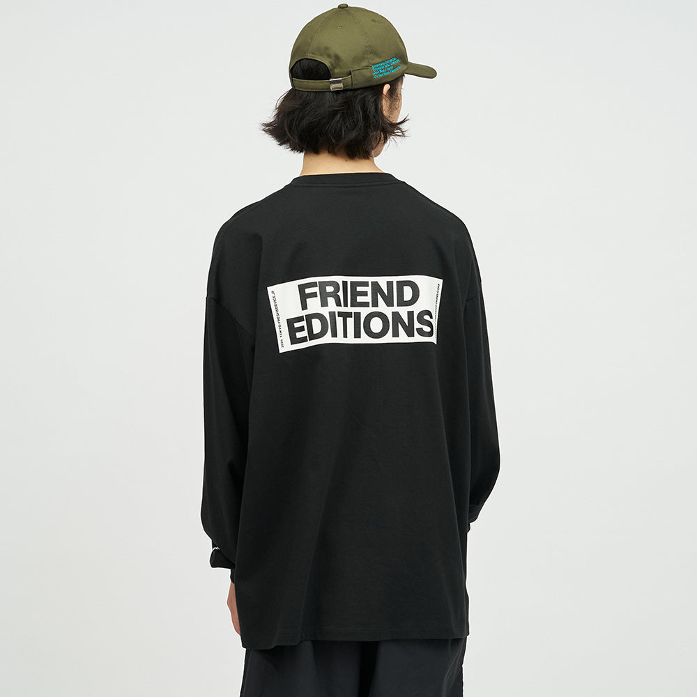 Fresh Service - FRIEND EDITIONS CORPORATE L/S TEE“NYC X TYO”
