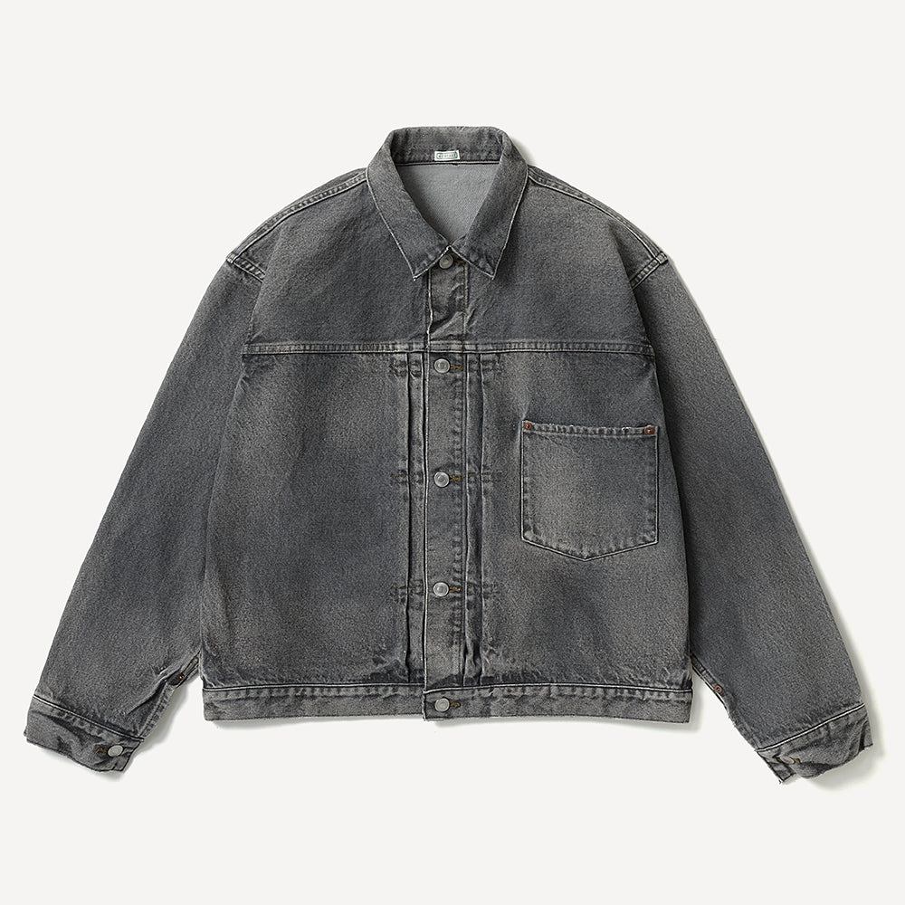 【新品】A.PRESSE Vintage Gray Denim Jacket A.PRESSE - Vintage Gray Denim Jacket – IN MY BOOK STORE