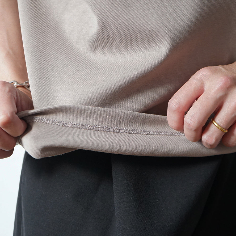 BATONER - MILANO RIB ZIP T-SHIRT