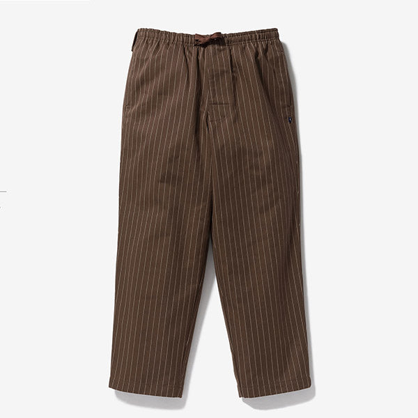 DESCENDANT - SHORE HERRINGBONE STRIPE BEACH TROUSERS