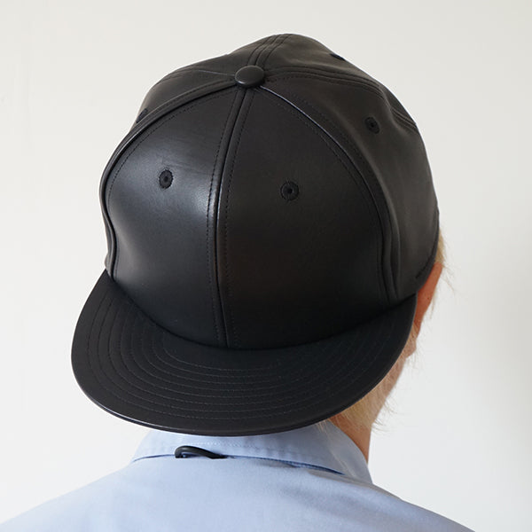 KIJIMA TAKAYUKI - ×KARL DONOGHUE LAMB LEATHER TRUCKER CAP(ENTRAFINO LIGHT)