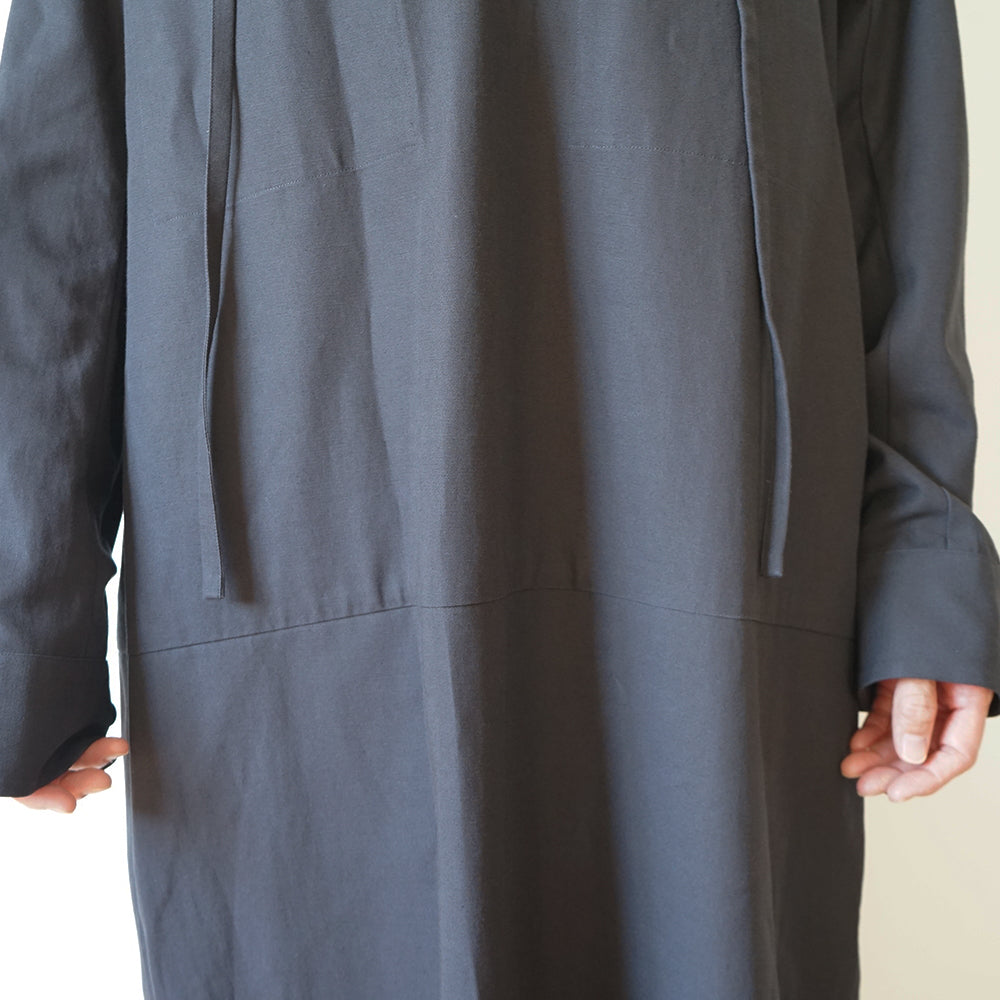 YLEVE - COTTON LINEN HIGH TWIST GABARDINE TUNIC OP