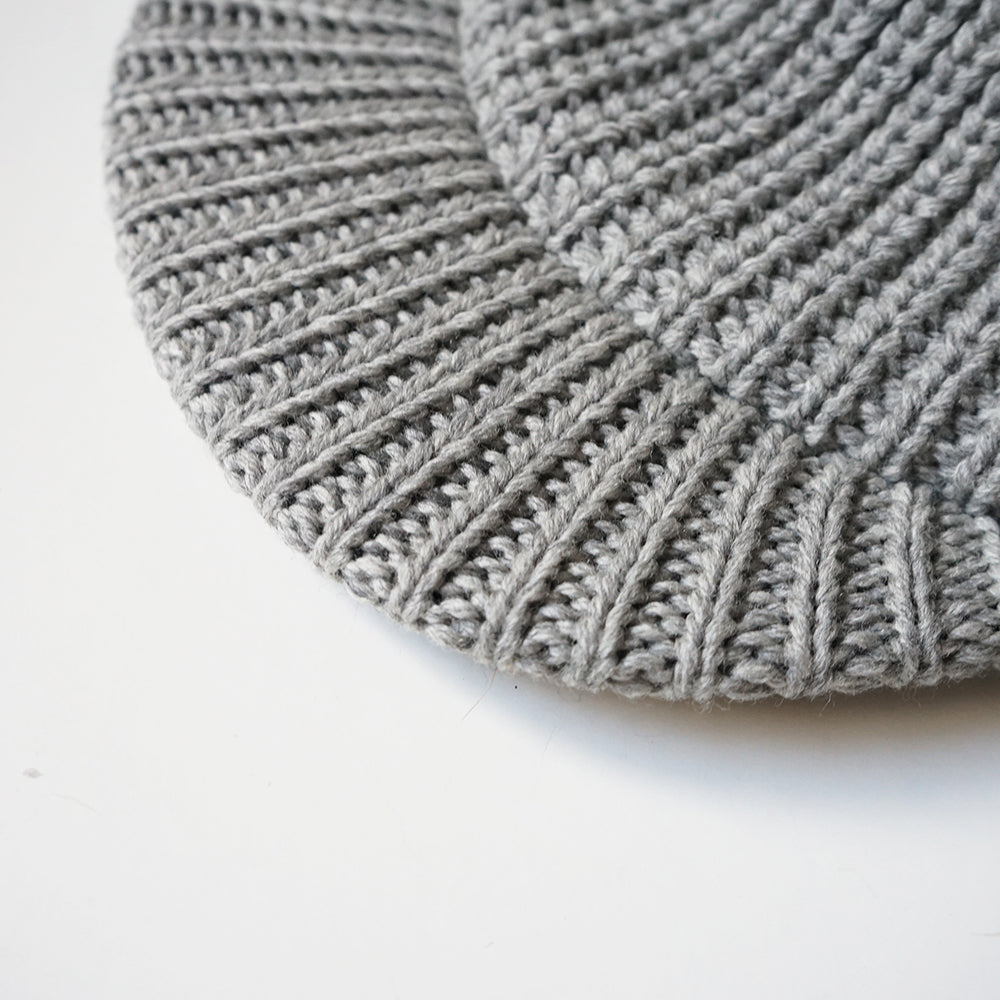 25％OFF DECK KIJIMA WOOL CAP KNIT TAKAYUKI -gray- 23aw WOOL KNIT