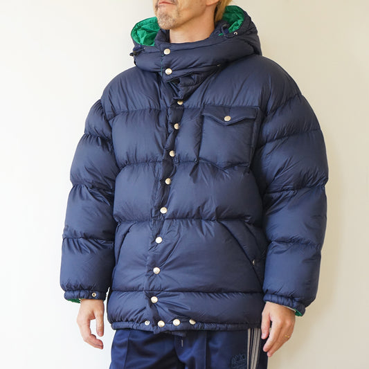 is-ness - HOODED DOWN PUFFER JACKET (is-ness×NANGA)