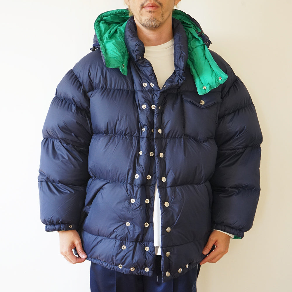 is-ness - HOODED DOWN PUFFER JACKET (is-ness×NANGA)