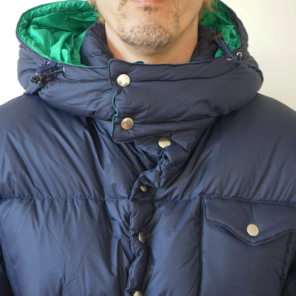 is-ness - HOODED DOWN PUFFER JACKET (is-ness×NANGA)