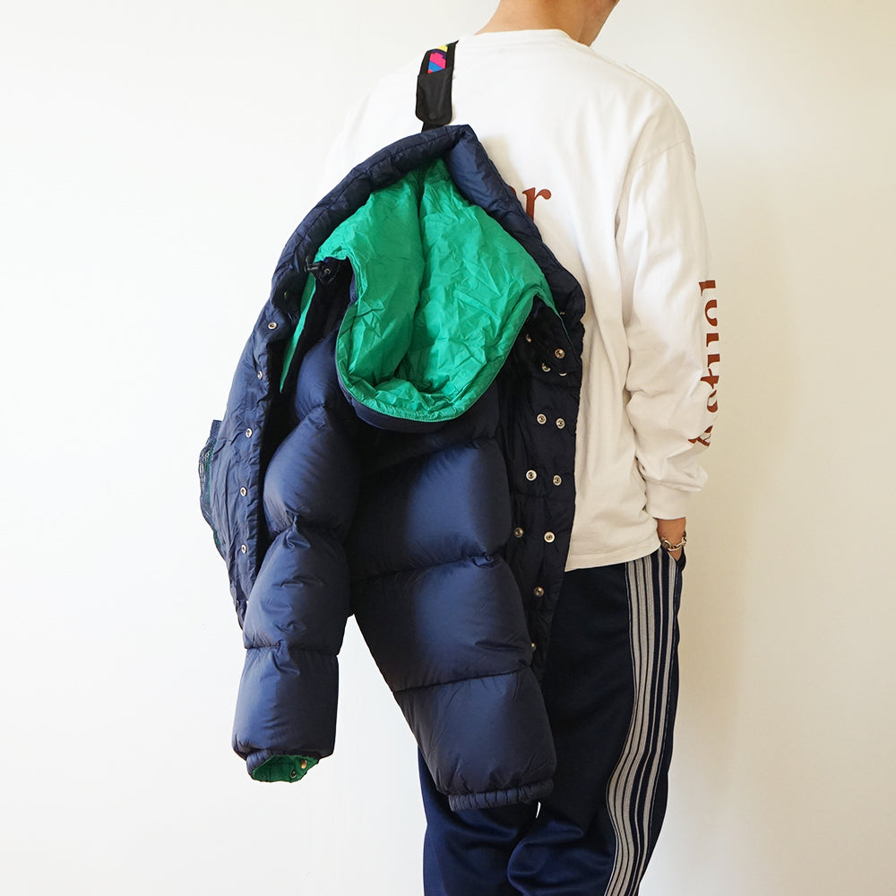 is-ness - HOODED DOWN PUFFER JACKET (is-ness×NANGA)