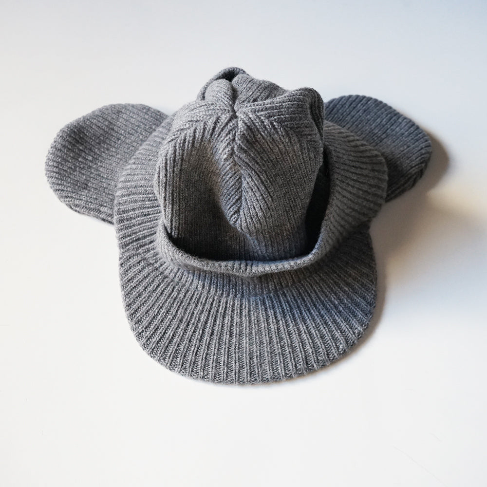 KIJIMA TAKAYUKI - WOOL KNIT EAR CAP