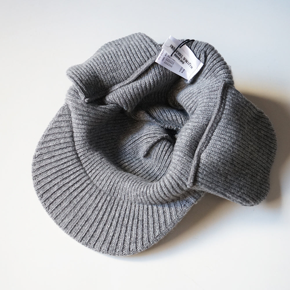 KIJIMA TAKAYUKI - WOOL KNIT EAR CAP