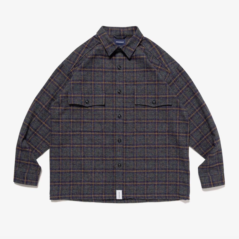 DESCENDANT - VANNING PLAID LS SHIRT