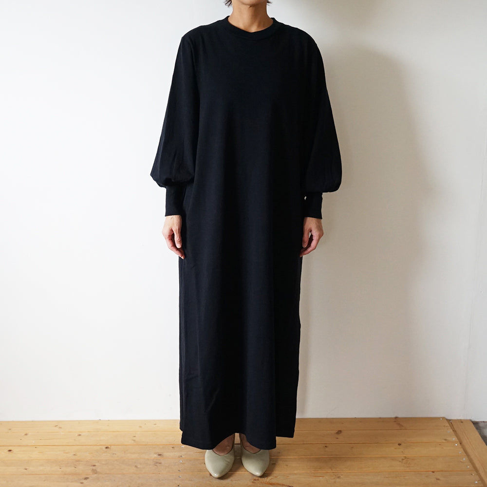 blurhms - Co/Silk Nep Volume Sleeve Dress