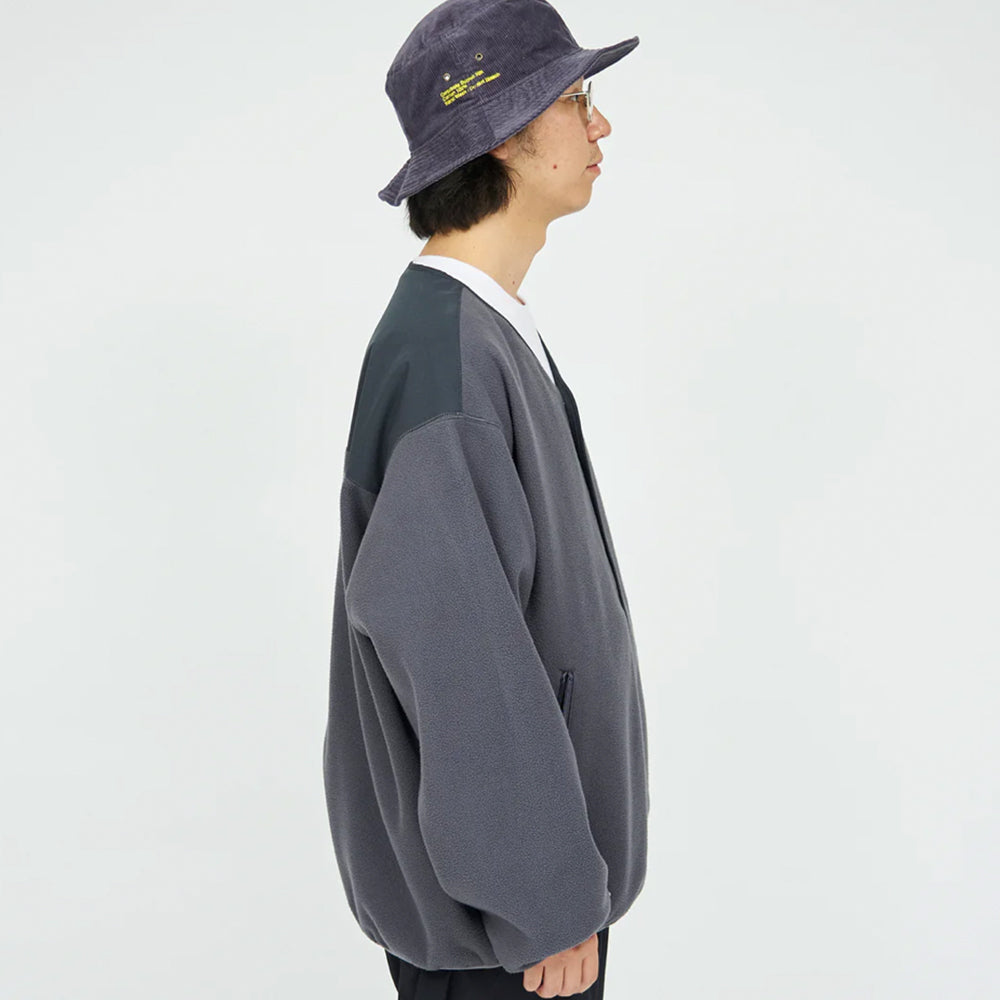 Fresh Service - SYNTHETIC FLEECE CARDIGAN