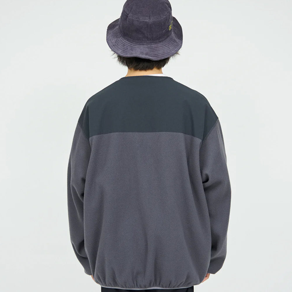 Fresh Service - SYNTHETIC FLEECE CARDIGAN