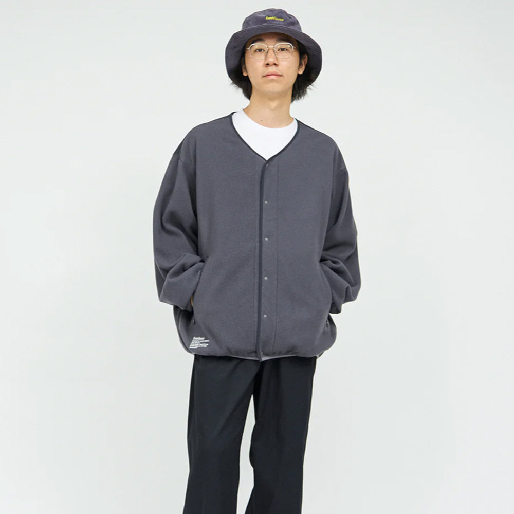 Fresh Service - SYNTHETIC FLEECE CARDIGAN