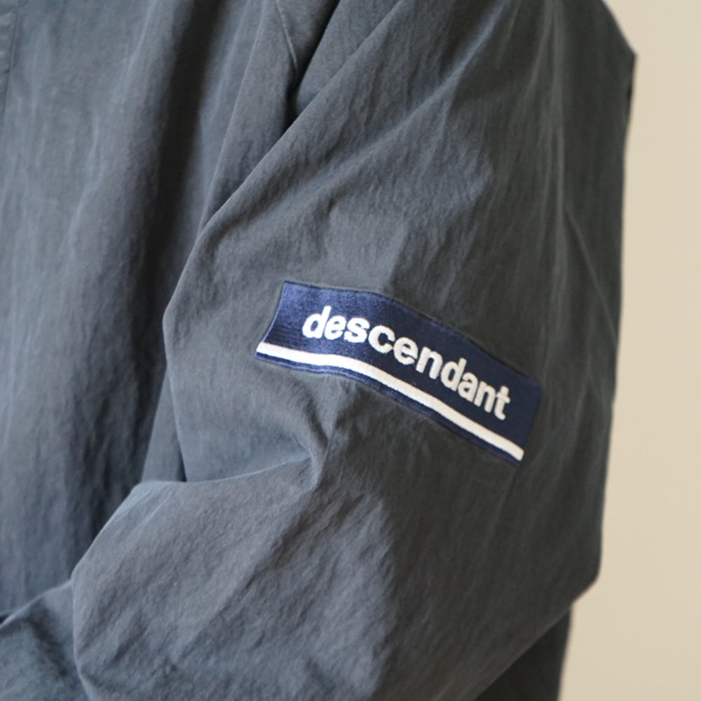 DESCENDANT - MOLE HOODED LS SHIRT